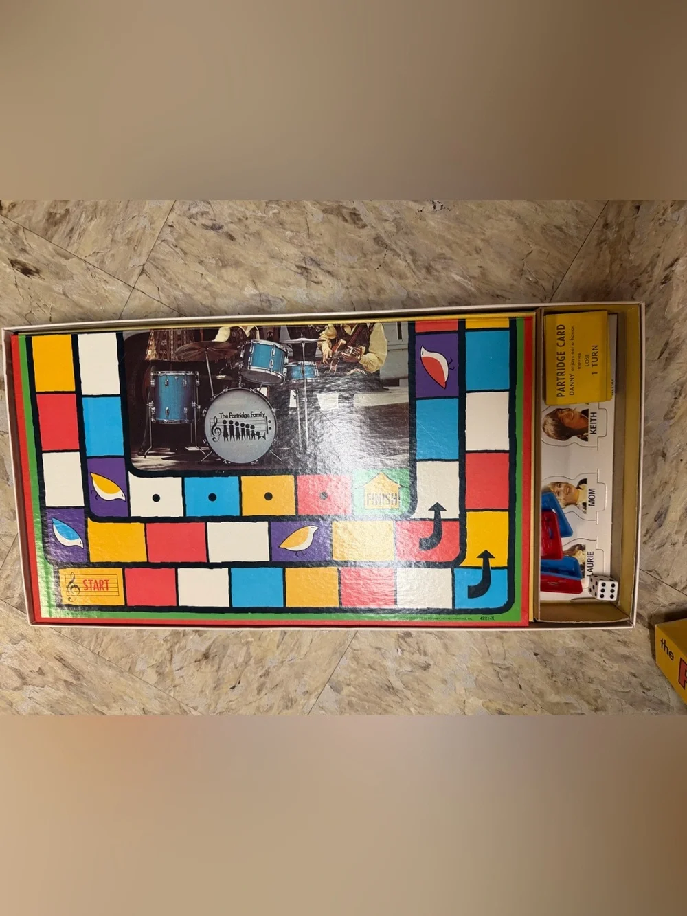 Vintage The Partridge Family Game